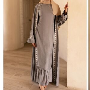 lameera moda aida abaya blue size 60 BRAND NEW